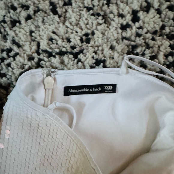 Abercrombie & Fitch  Sequin Square neck Mini Dress(XXS/P) - Picture 3 of 4